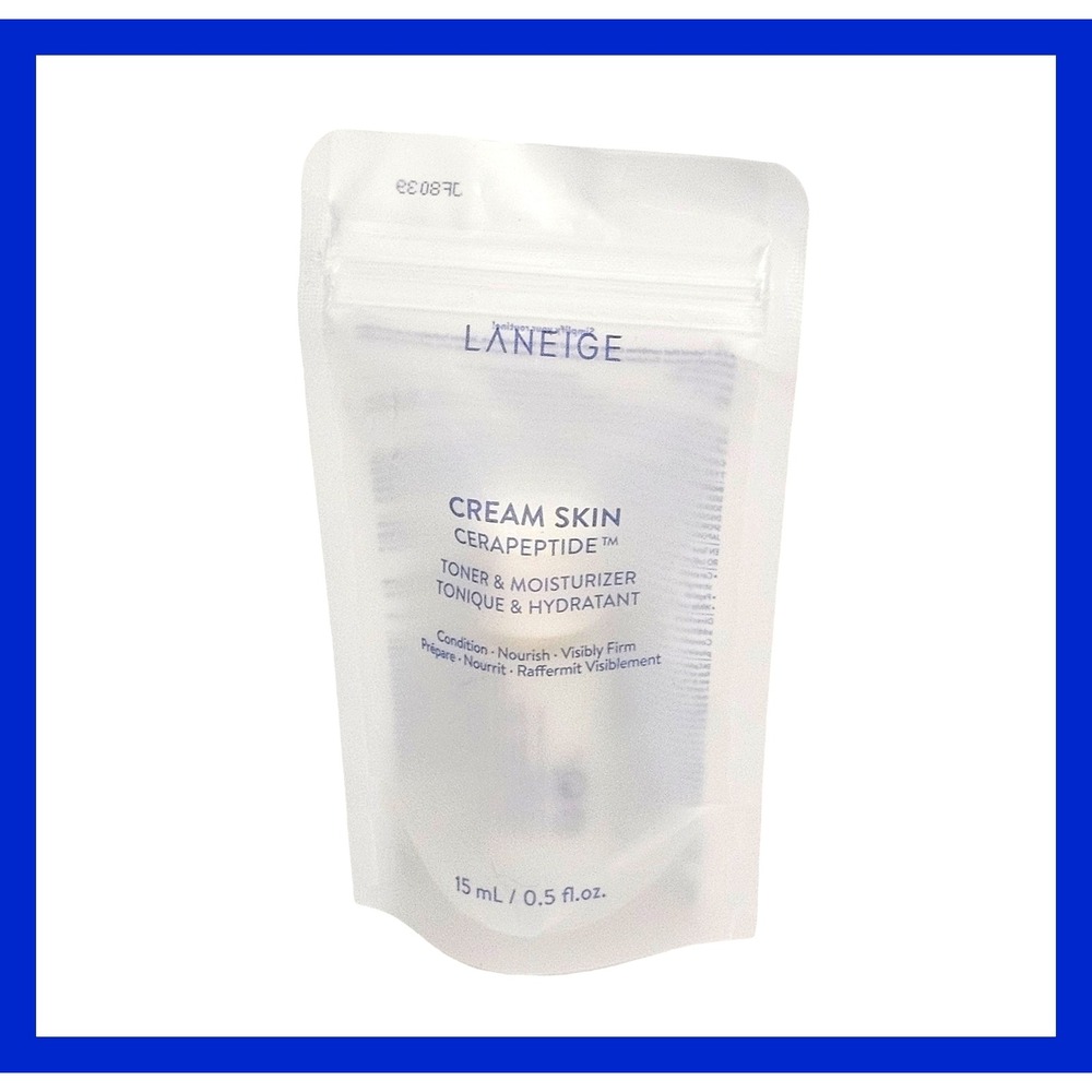 Laneige Cream Skin Cerapeptide Toner & Moisturizer 2-in-1 Formula‎ 0.5 fl.oz.